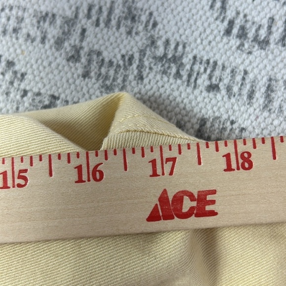 Gloria Vanderbilt Yellow Amanda Jeans Sz 18 Short - Picture 4 of 11